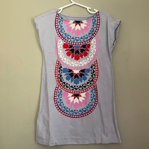 Tea Collection mosaic print dress girls - size 4